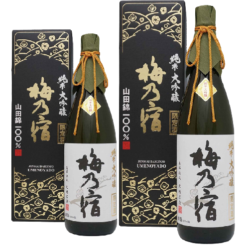 梅乃宿純米大吟釀山田錦40% (720ml/1800ml) - Malllmart